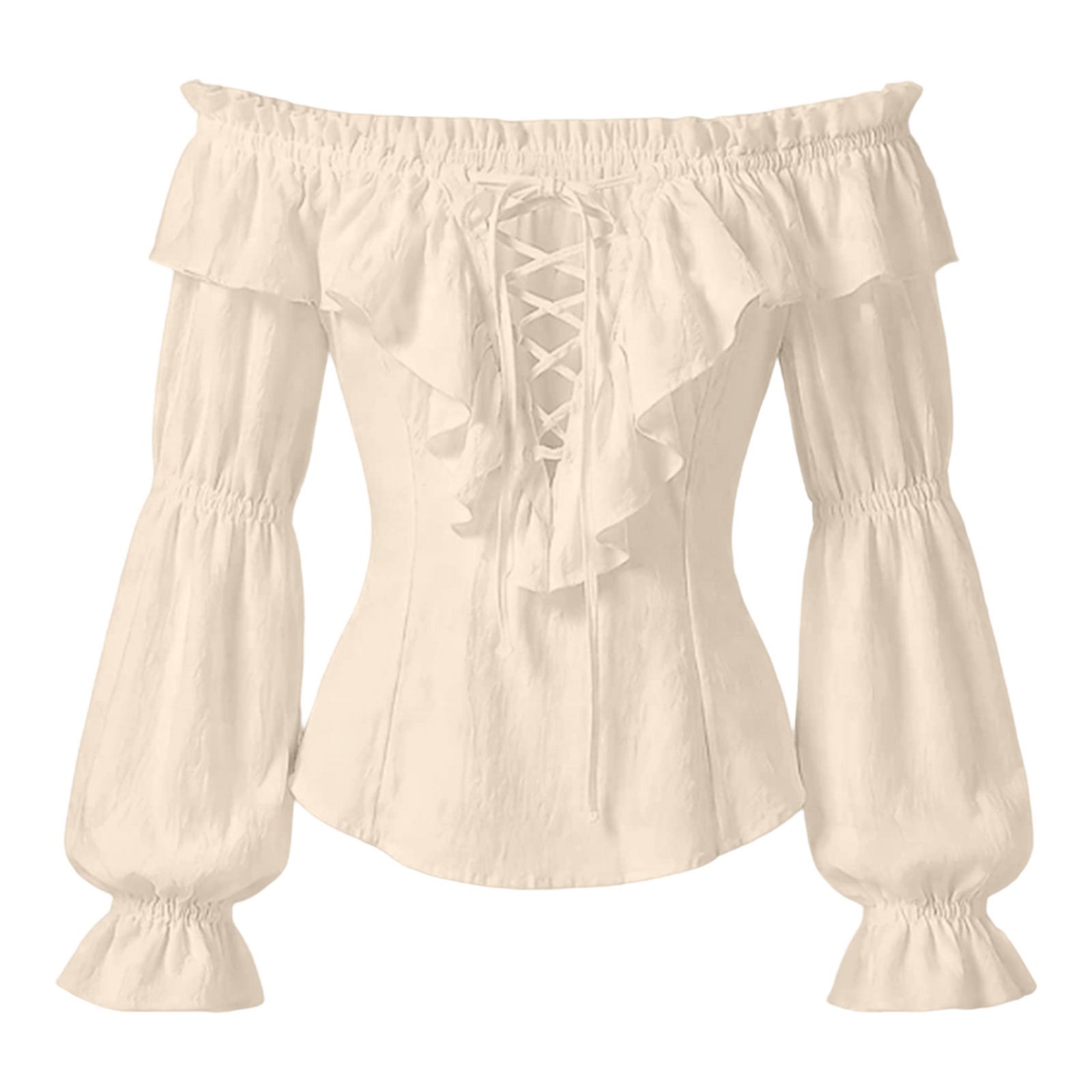 Blusa Pirata para Mujer, Disfr - Off Shoulder Blouse reseña y precio
