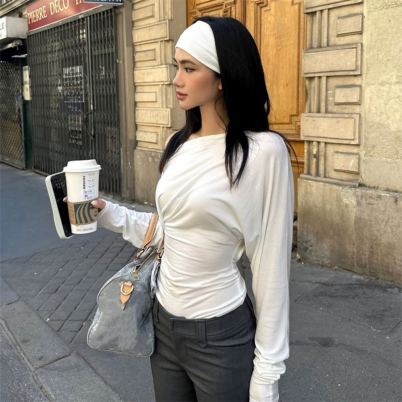 Blusa de mujer 2026 de un solo - Off Shoulder Blouse reseña y precio