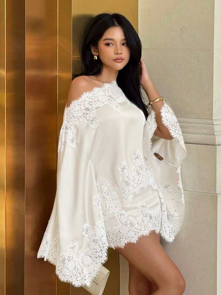 Elegante Conjunto de Falda y C - Off Shoulder Blouse reseña y precio