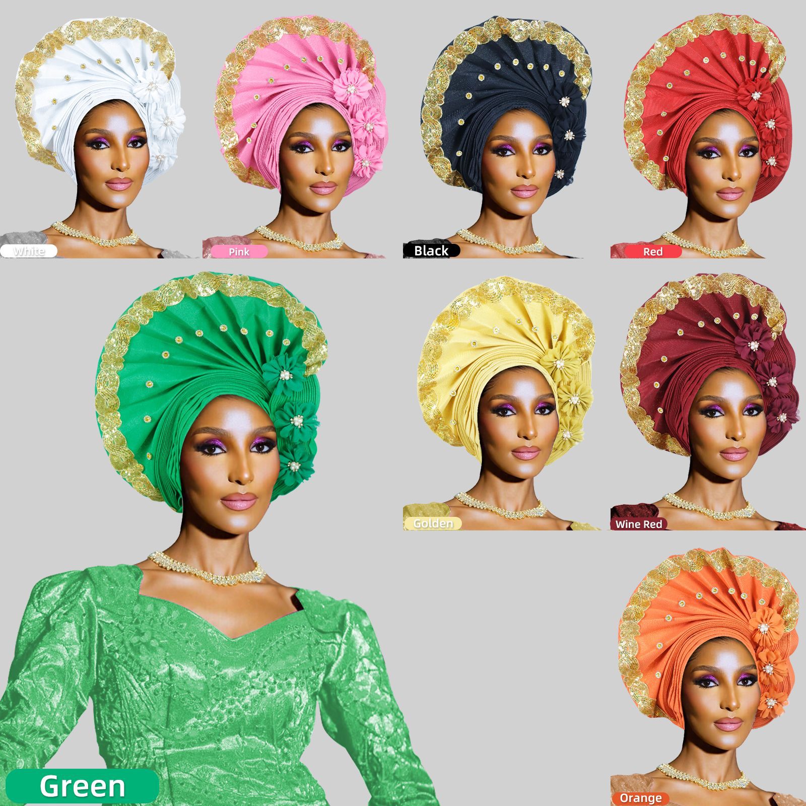Tocado africano para fiesta de - Summer Clothing Wraps reseña y precio