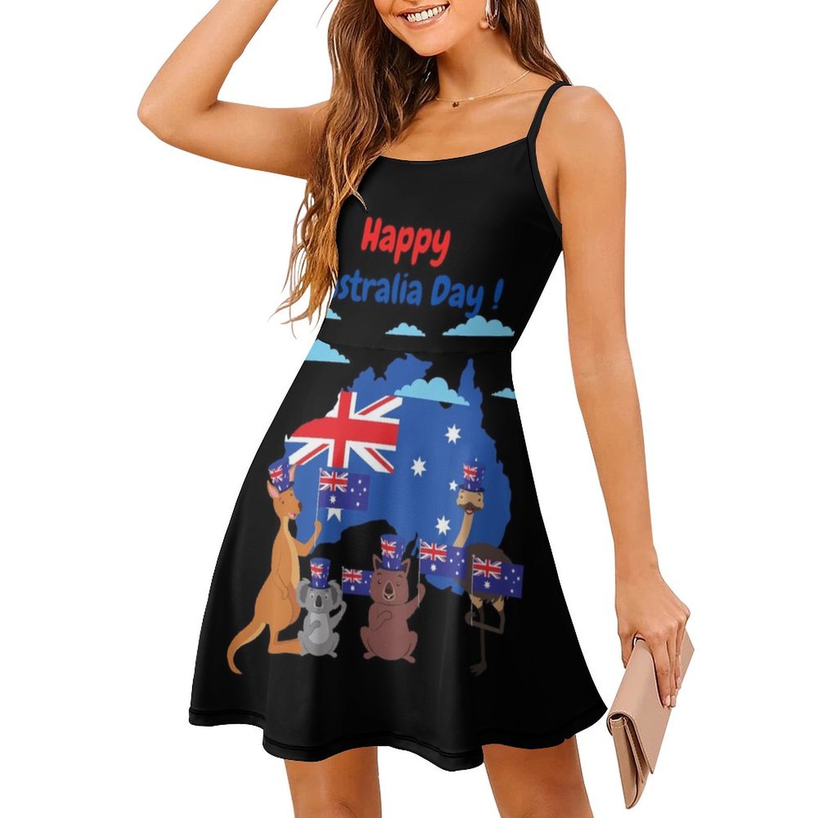 ¡Feliz día de Australia! Vesti - Summer Clothing Women Australia reseña y precio