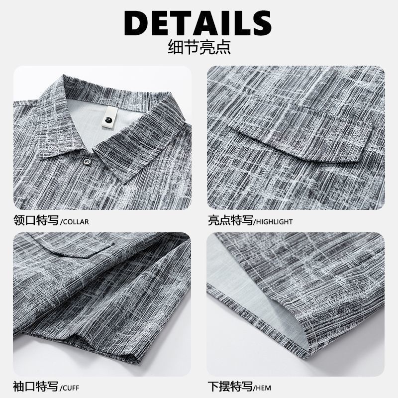Conjunto para Hombre, Camisa d - Summer Clothing Shops reseña y precio