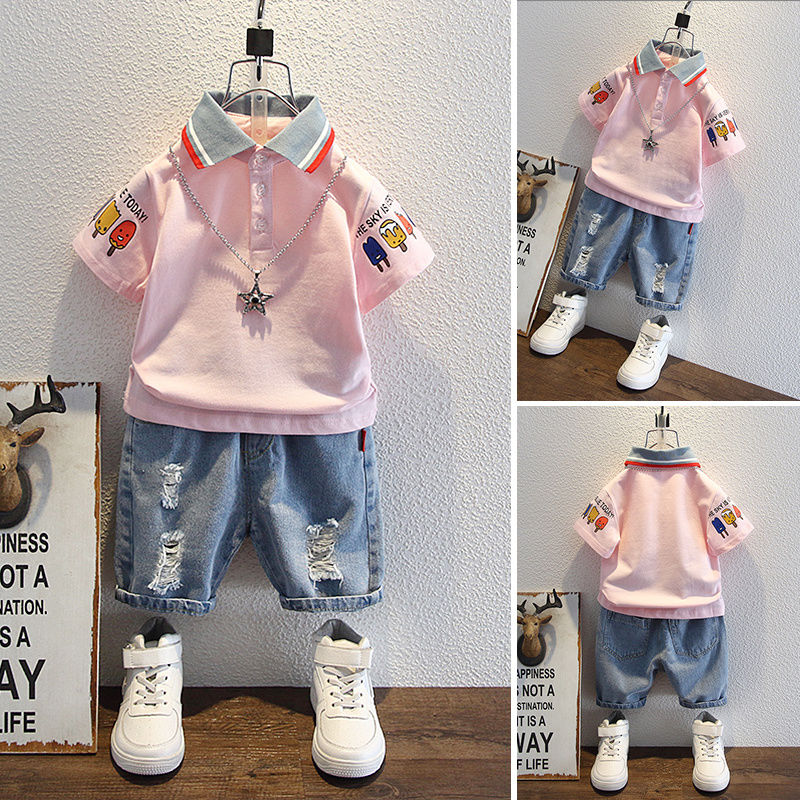 Conjunto de verano para niños  - Summer Clothing Reviews reseña y precio