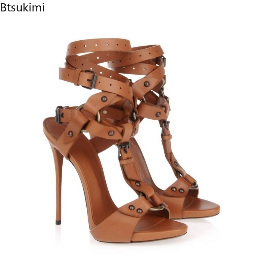Sandalias Gladiador con Tiras  - Summer Clothing Collection reseña y precio