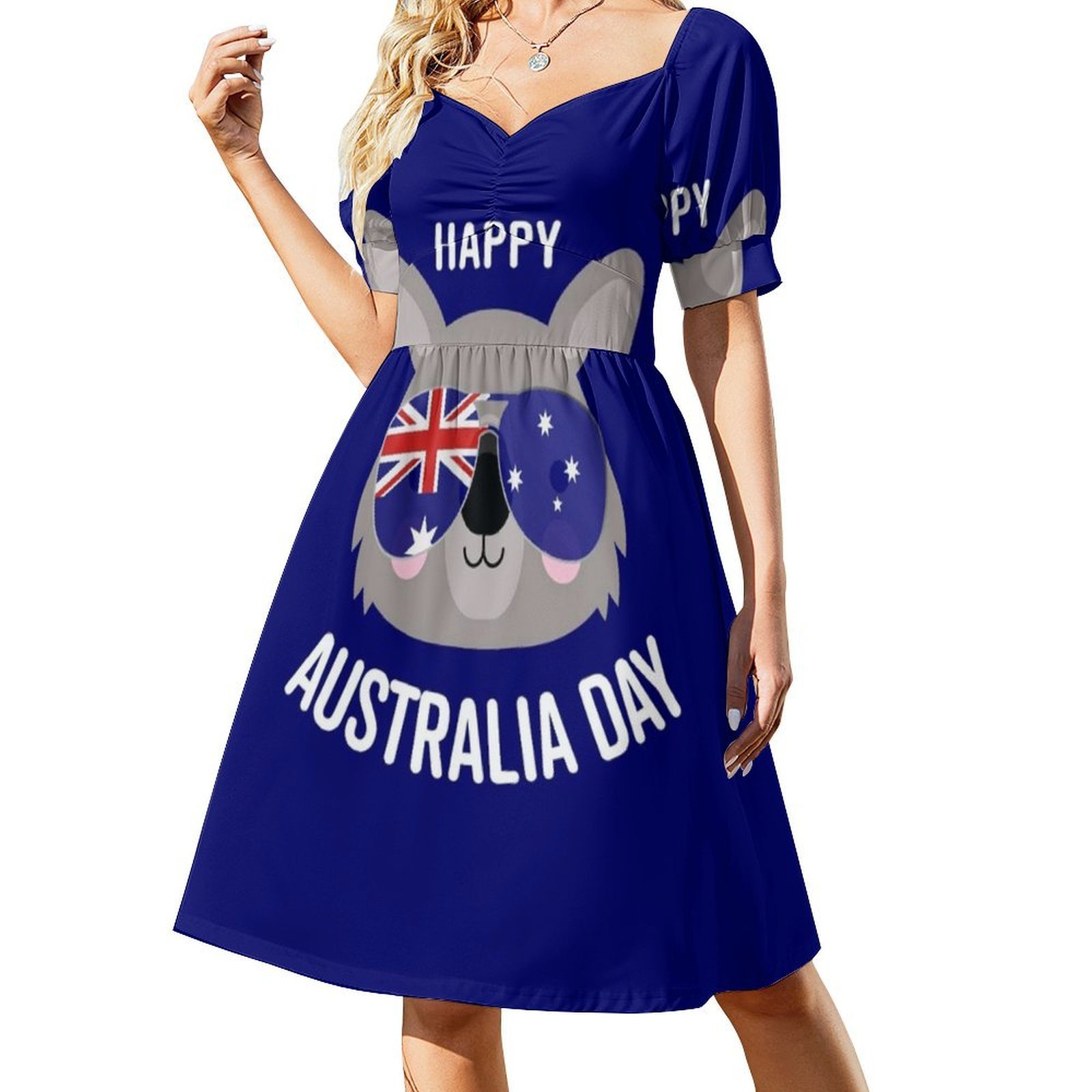Feliz Día de Australia-Wombat, - Summer Clothing Women Australia reseña y precio