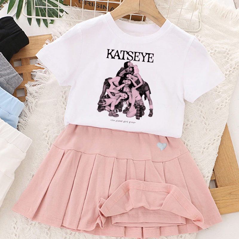 Conjunto de camiseta y falda c - Summer Clothing Gifts reseña y precio