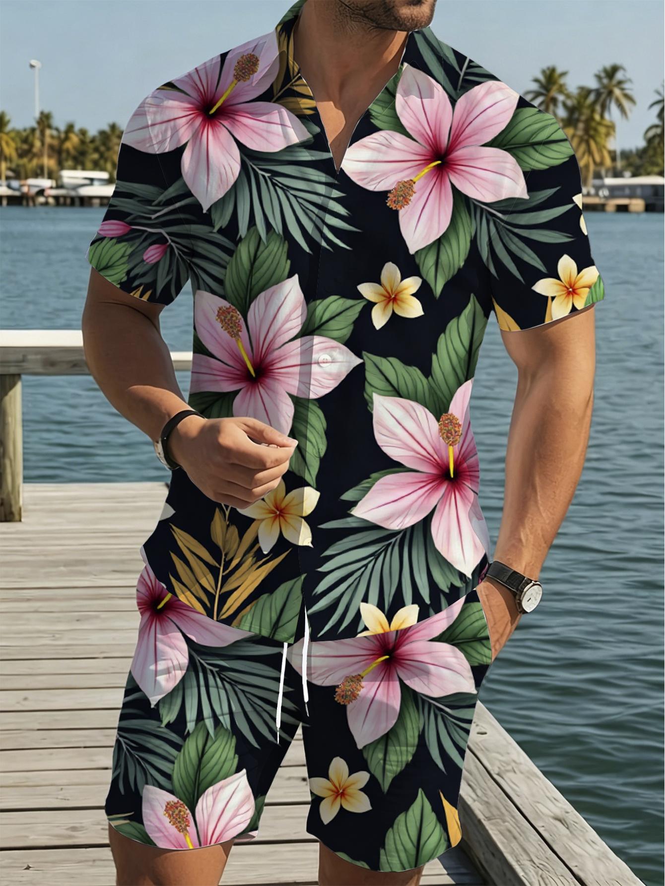 Conjuntos de Camisa para Hombr - Summer Clothing Shops reseña y precio