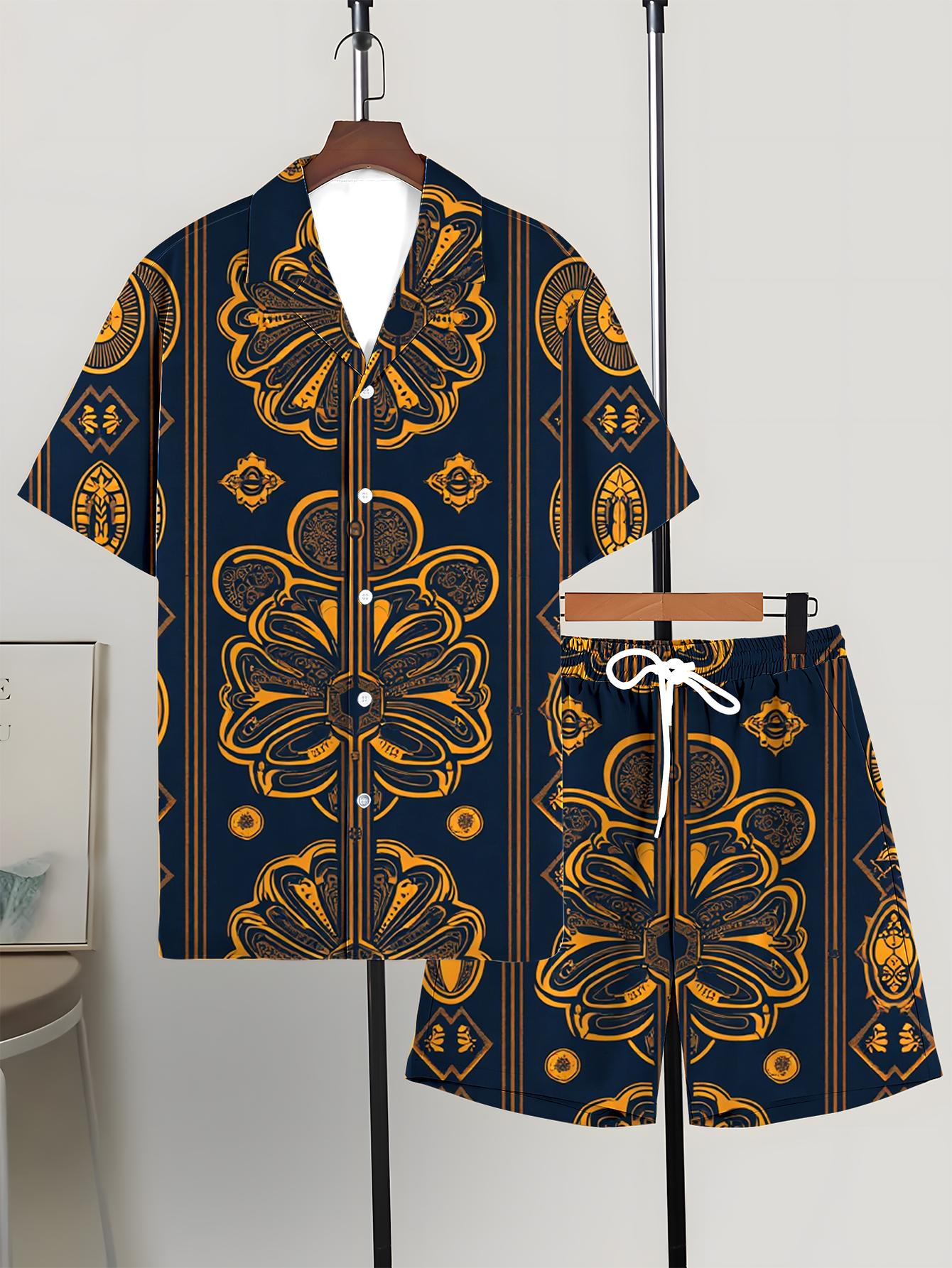 Conjuntos de Camisa para Hombr - Summer Clothing Shops reseña y precio