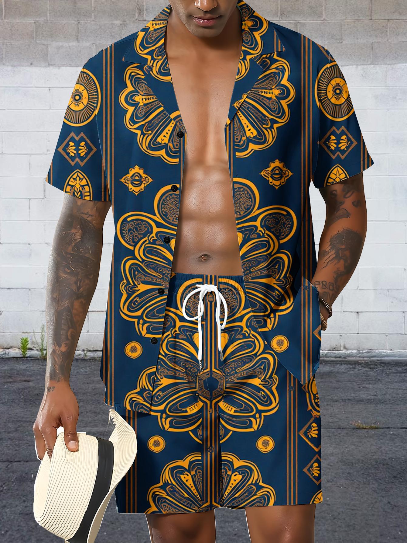 Conjuntos de Camisa para Hombr - Summer Clothing Shops reseña y precio