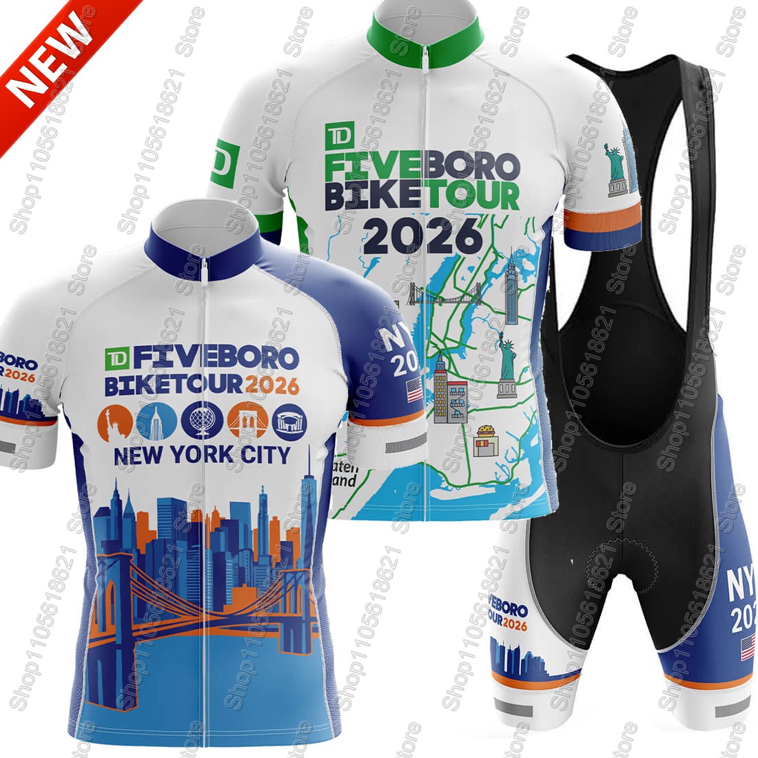Conjunto de Jersey de Ciclismo - Summer Clothing Nyc reseña y precio