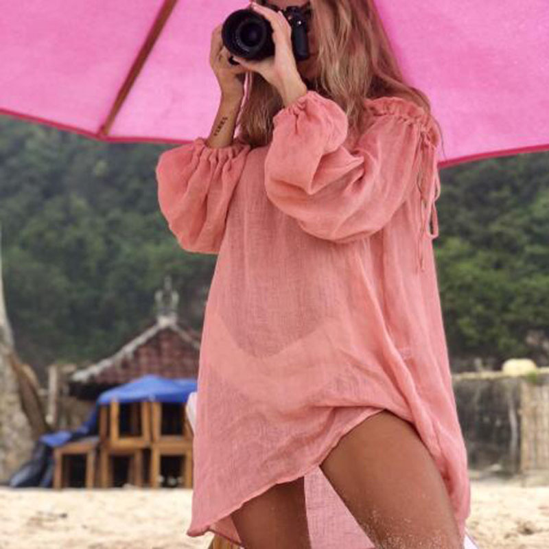 Vestido playero de algodón par - Sarong Pareo Wrap reseña y precio