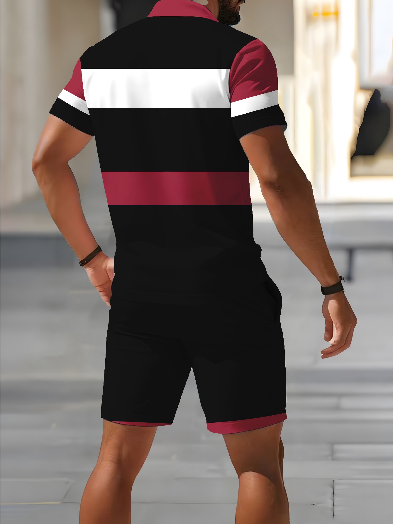 Conjunto de Polo para Hombre V - Summer Clothing Shops reseña y precio